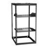 20U Open Frame Netzwerk-Rack, 585 mm Tiefe, Wandmontage oder Bodenaufstellung Server-Rack, Schwerlast 4-Säulen, mit belüfteten Fachböden & Montagematerial,