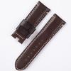 Soft 24mm Italy First Layer Genuine Leather Watchband For Panerai Strap For PAM441/111 With Butterfly Buckle Bracelet Parts