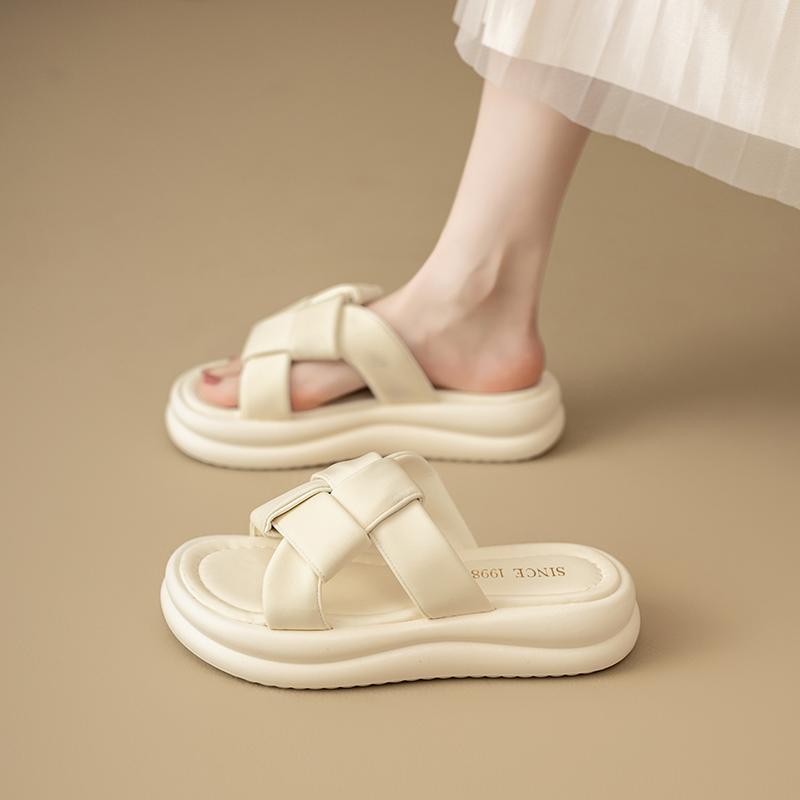 Sandales d'été noires pour femmes, décontractées, mignonnes, à plateforme, grande taille, augmentant la hauteur, sandales compensées