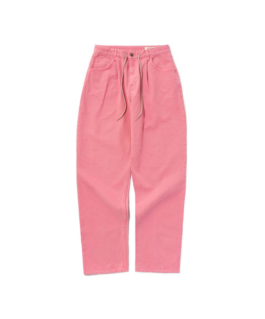 Bieseulaebis Mid 90 Baggy Oxford Pants Pink