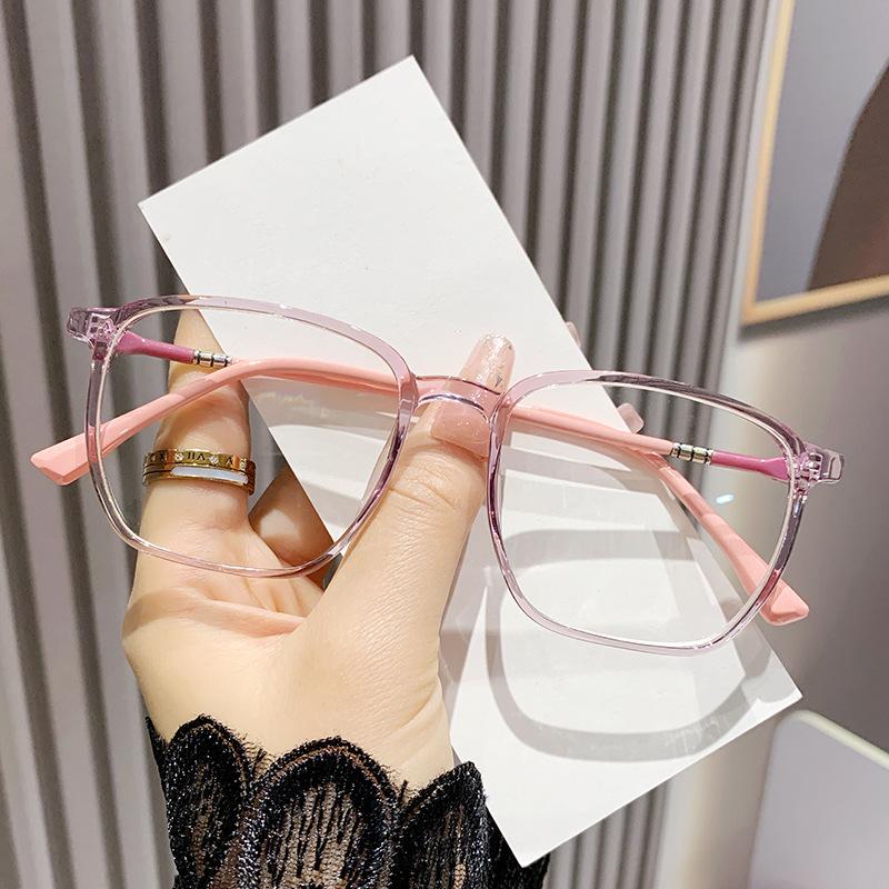 Reading Glasses Women Ultra Large Frame Light Anti Blue Light High-Definition Eyewear Presbyopia Hyperopia Eyeglass +1.0 +1.5
