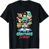 Marvin der Marsmensch Grüßt Erdenbewohner T-Shirt