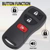 Keyless Entry Remote Key Fob Compatible with Infiniti FX35 FX45 QX4, Armada Pathfinder Frontier Murano Titan Quest Xterra Sentra, Replacement for