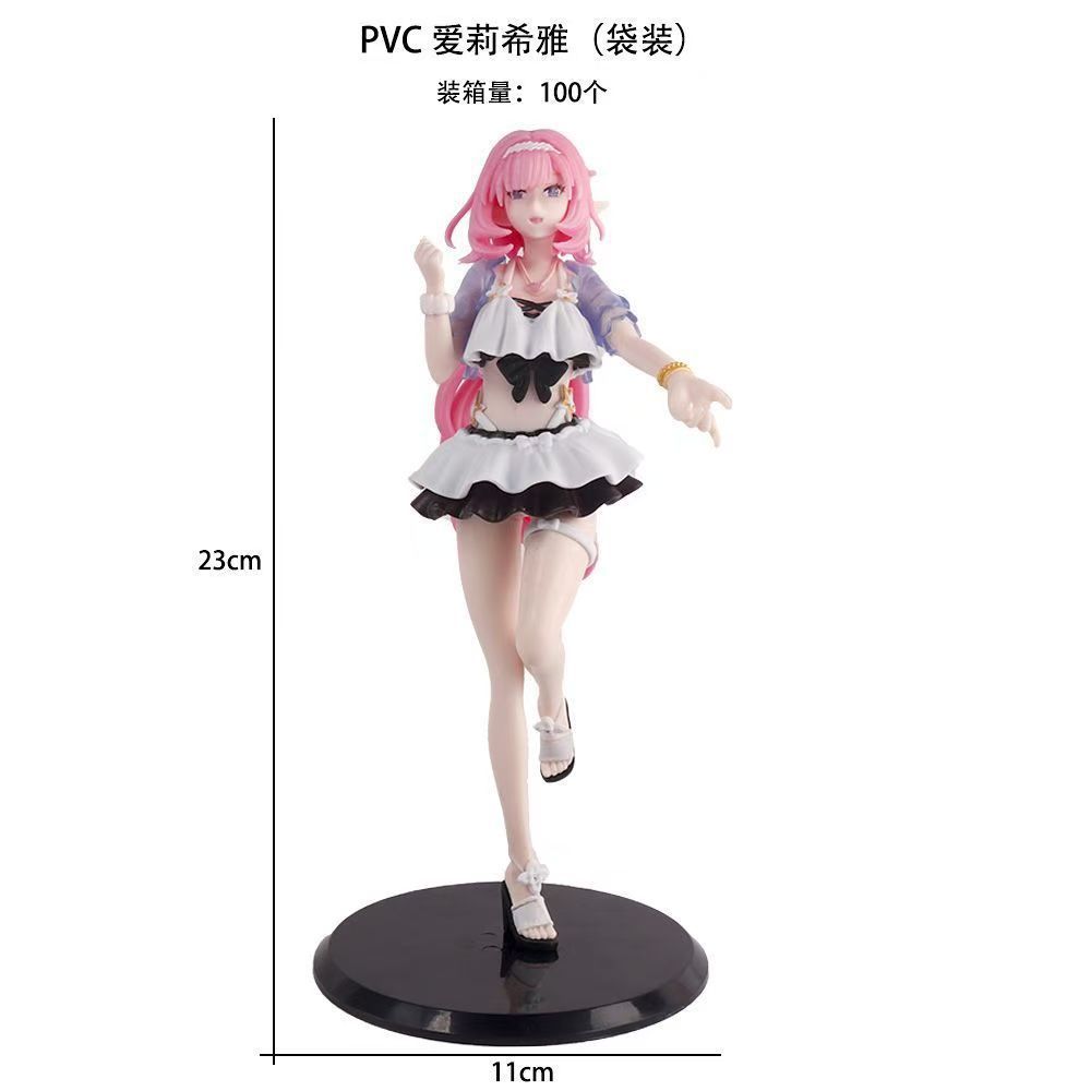 Summer Fairy Girl Anime Cute Figure Model Decor