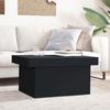 VidaXL Coffee Table Black 80x55x40 Cm Engineered Wood, Side Table, Living Room Table, Accent Table, End Table, Table 840864