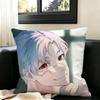 Bunny Iglesias Manga  Square Double-Sided printed Pillow Case Bedroom Bedside Pillow Sofa Cushion Cover