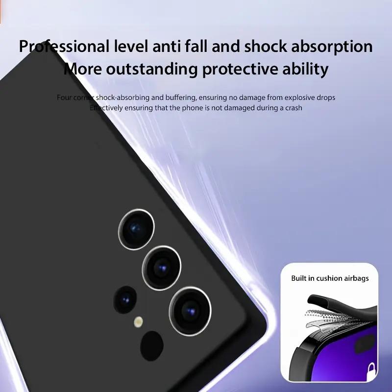 For S25 Ultra Plus Case Luxury Liquid Silicone Soft TPU Cover For Samsung Galaxy S25 S24 S 25 Ultra Plus S25Ultra Phone Cases Funda