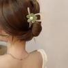 Flower Hair Claw Clips Sweet Girls Clamp Barrettes Exquisite Elegance Shark Crab Clips For Women Hair Accessories