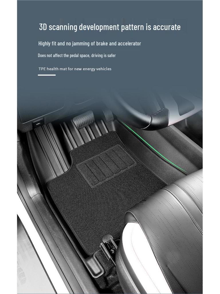 23 BMW X1 TPE Floor Mats - Domestic Extended & European Short Versions