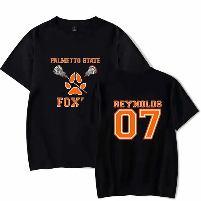 NEW Foxhole Court Palmetto State Fox T-shirt Merchandise Top Cosplay member WILDS JOSTEN T-shirt for men's summer T-shirt