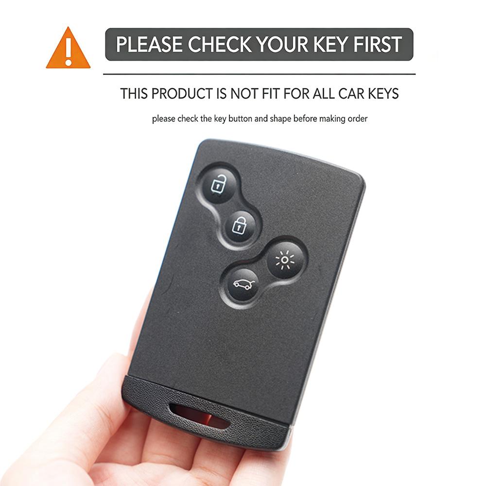 Keychain Silicone Car Key Cover Case for Renault Duster Kaptur Clio Captur Logan Megane 2 3 Laguna Fluence Zoe Koleos Scenic