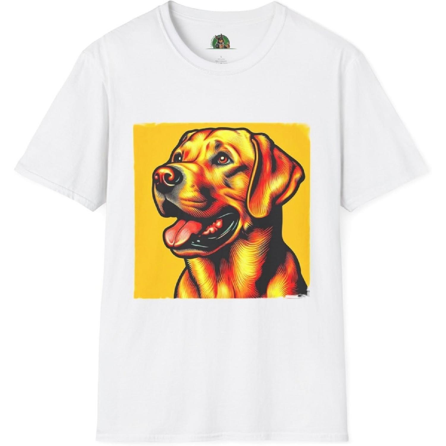 Labrador Retriever Unisex T-Shirt, Dog Lover Tee, Animal Graphic Shirt, Pet Owner Gift, Labrador T-Shirt S