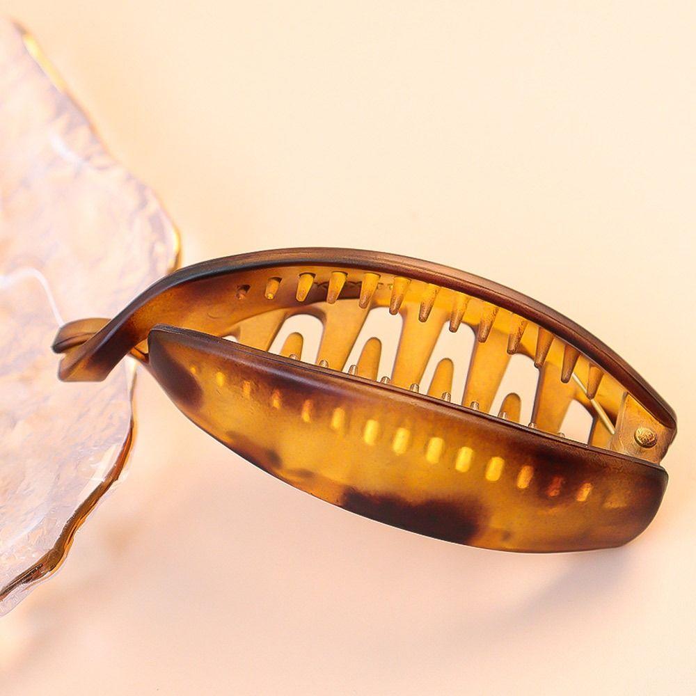 

Simple Hair Claw Gradient Color Barrettes Fashion Hairpins for Women Girls жовтий