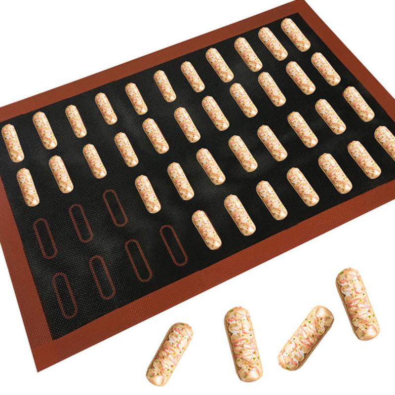 Bakematte med silikonpute arkmatte for rulling av deig PizzaNon Stick Maker Holder Kjøkkenverktøy