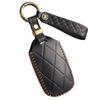 Retro-Schlüsselabdeckung aus echtem Leder für Genesis GV60/GV90