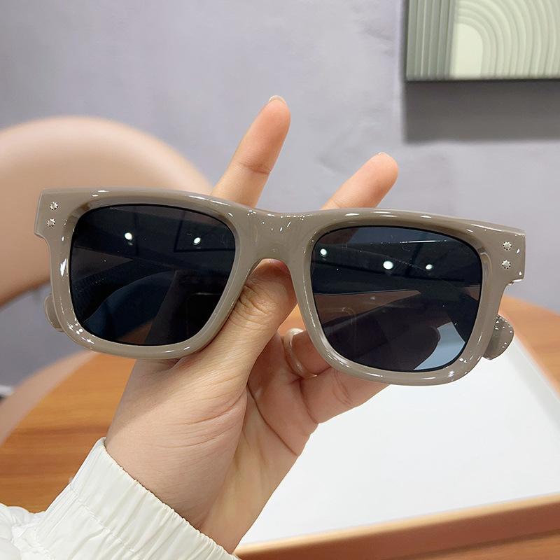 

JYL TS GM Sunglasses Women UV Protection Round Face Street Shot CY5584 A-8685 шифер сірий колір