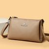 Luxusní kabelka přes rameno pro ženy, jednoduchá kabelka přes rameno, vysoce kvalitní kožená kabelka přes rameno