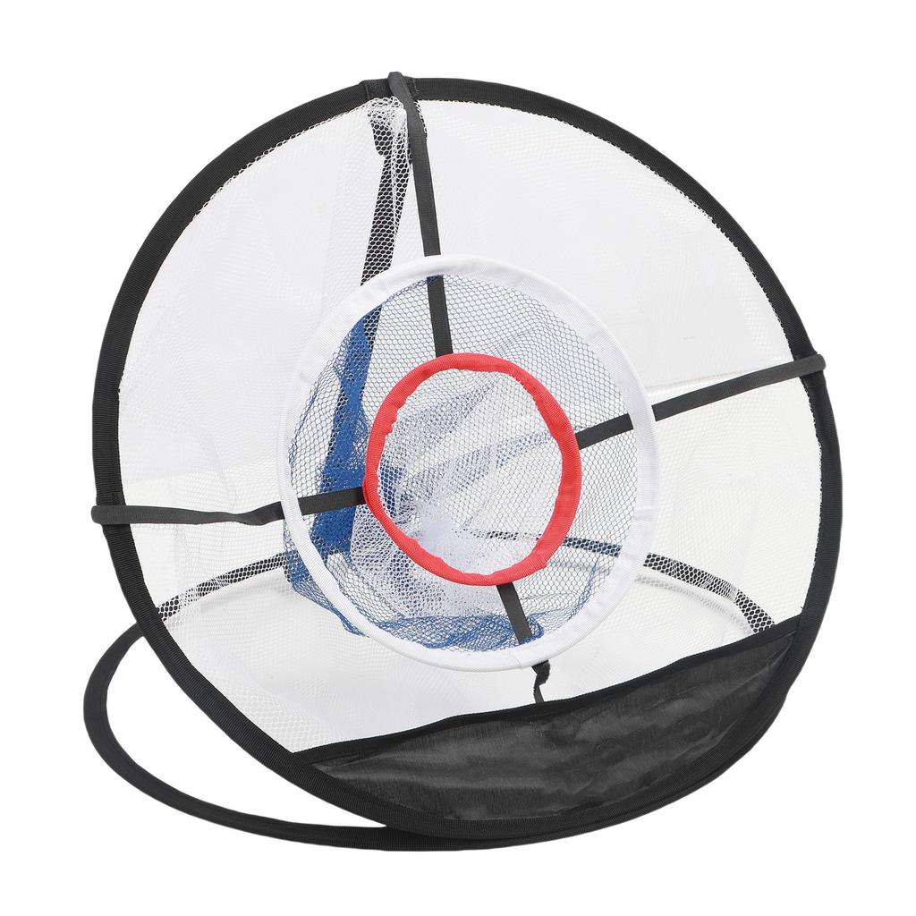 Golf Chipping Net Improve Skill Levels Quick Setup 3 Challenging Target Portable for Indoor Outdoor