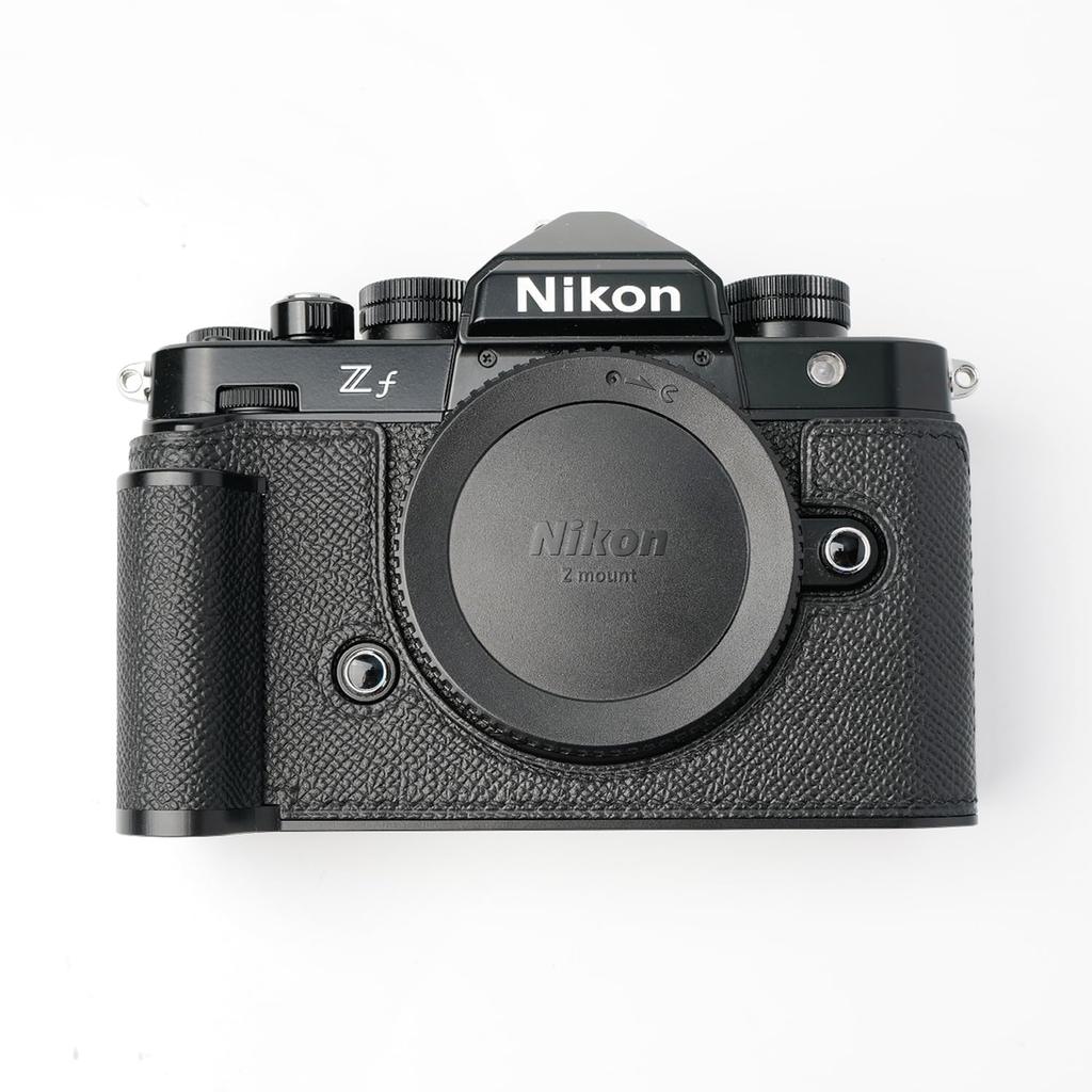 Compatible with Nikon Zf This Genuine Leather Camera Is Handmade by It Features a Design with a Grained Cowhide Leather Metal Base and Handle Cameras,