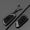 T25Fashion New Double-sided Leather Car Key Case Cover Shell Protection Auto Styling Accessories For VW Volkswagen Golf 8 MK8 Leon
