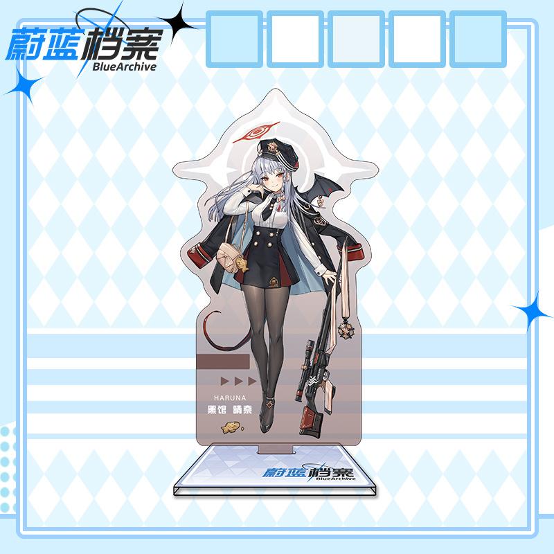 16cm Height Blue Archive Acrylic Stand Character Figurine