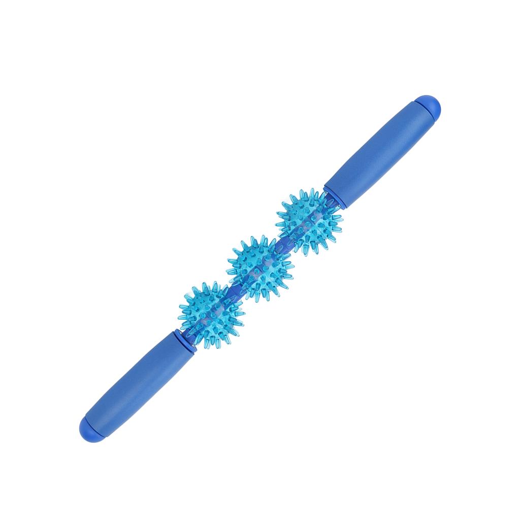 Massage Roller Stick with 3 Massage Balls 360 Degree Massage Fascia Muscle Roller Massage Roller