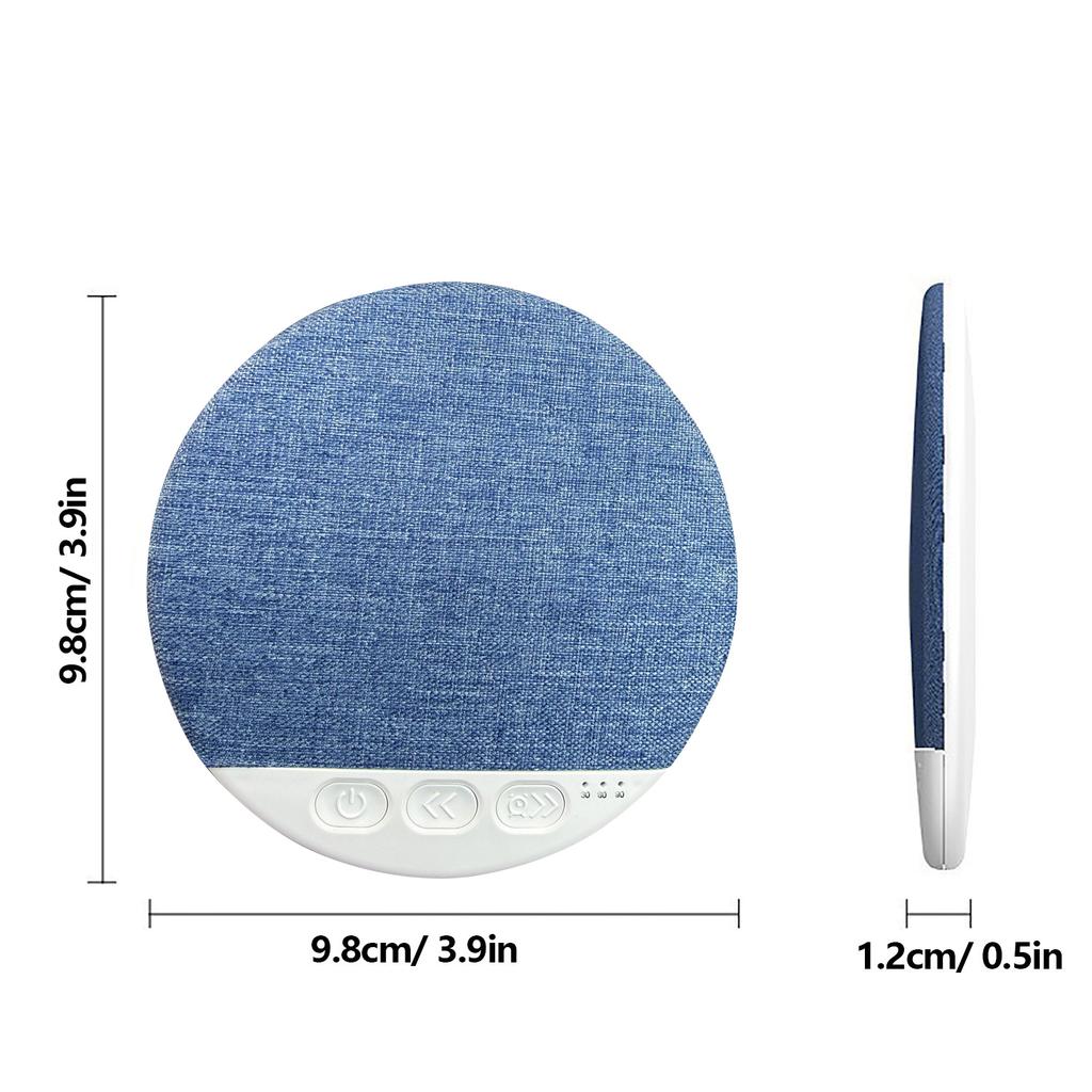 Wireless Pillow Speaker Bluetooth 5.4 Sleep Aid 360° Surround Sound HIFI Stereo Private Audio No Disturb Partner for Bed Side Sl