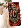 For Realme C83 Feather Crown Initial Letter Phone Case For Realme C83 C 83 5G Soft Silicone Covers Bumpers