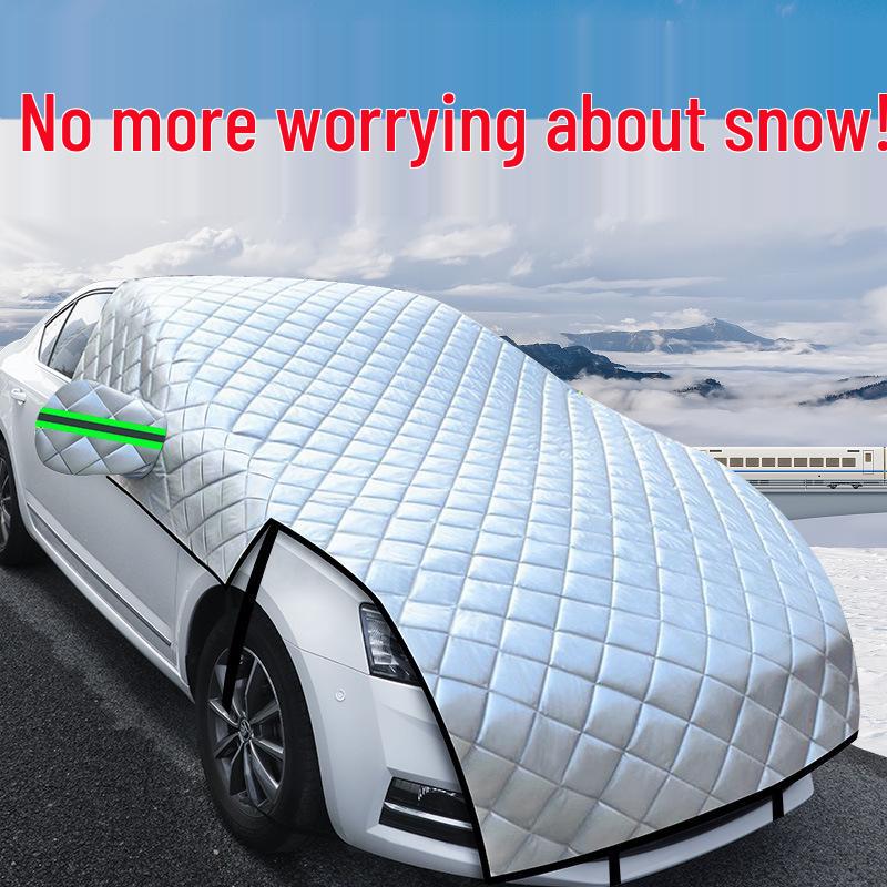 Toyota FAW Dedicated Anti-Snow Thickened Half Body Car Cover