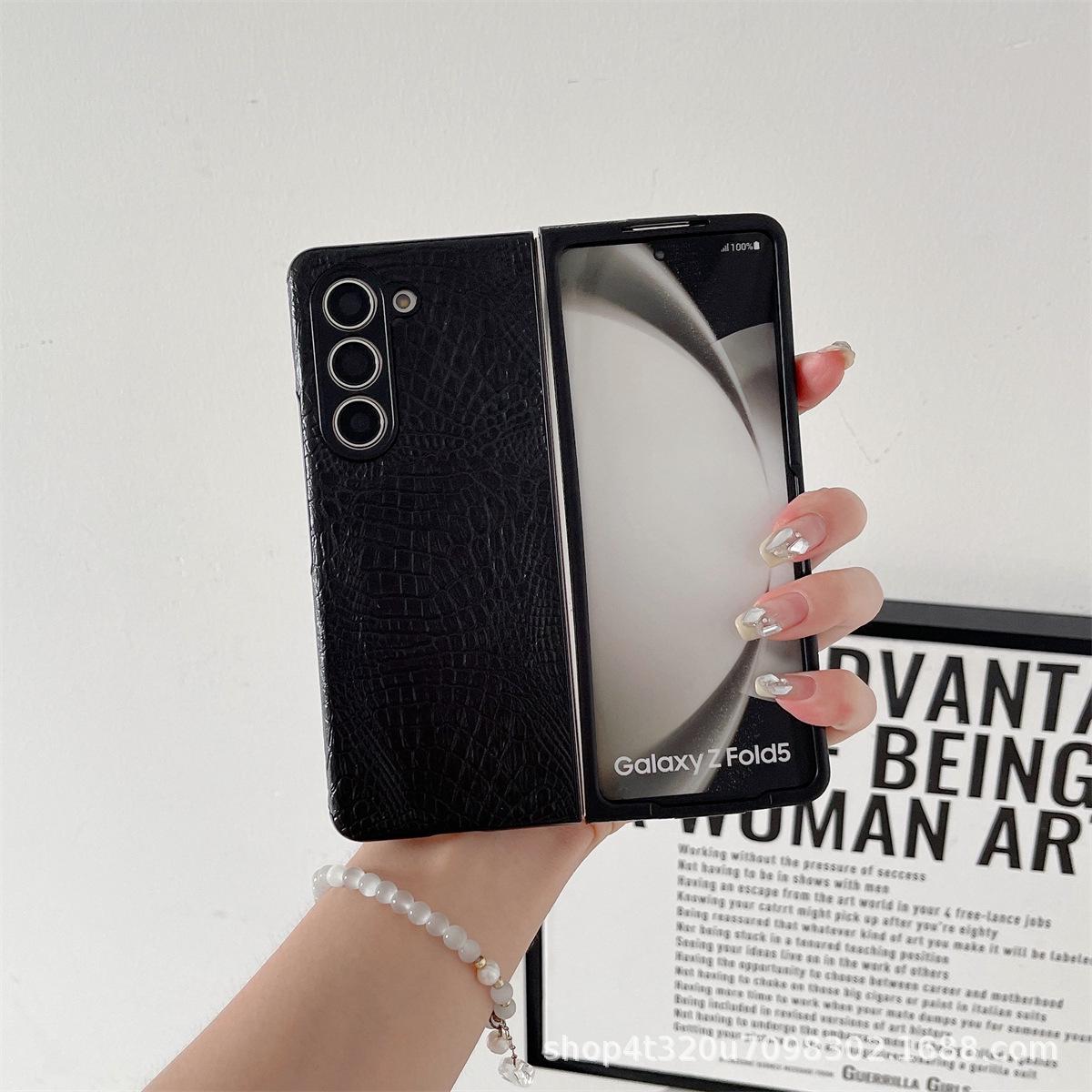 Samsung Z Fold5 Full Coverage Plastic Hard Shell Protective Case Samsung ZFold5 Case Plain (Bag Packaging)