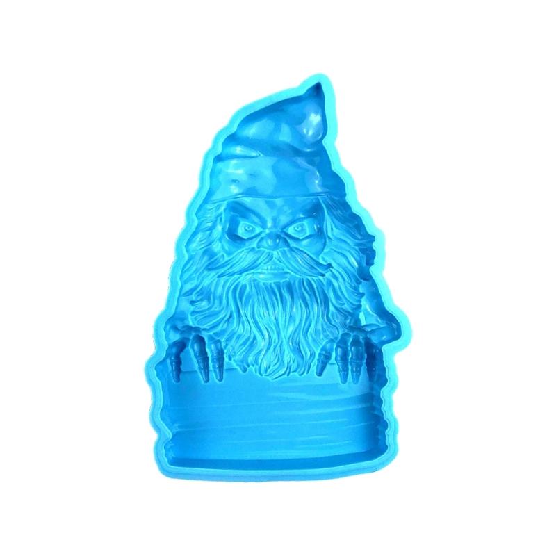 Weihnachts-Gesichtsloser Zwerg Wanddeko Silikonform Personalisierbare Weihnachts-Wanddeko Harzform Einzigartige Gips-Epoxidharzformen