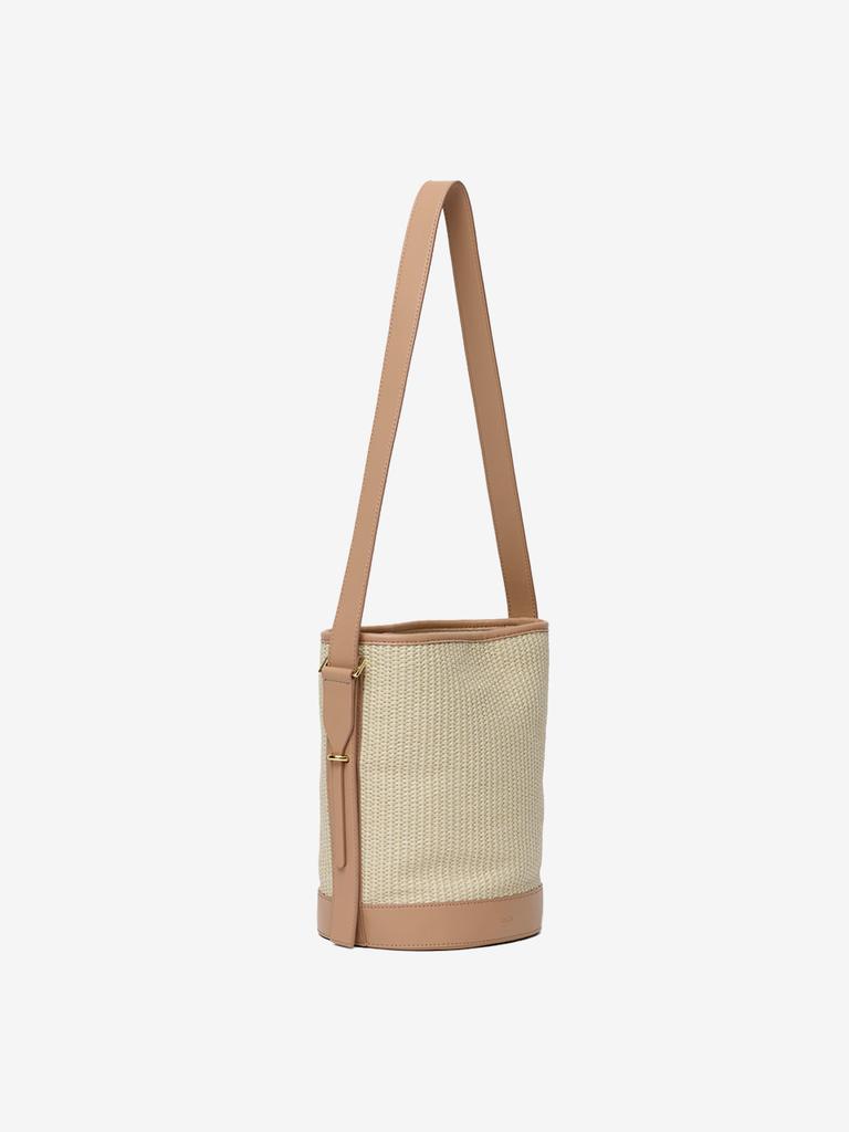 Lenina Raffia Shoulder Bag_Sand