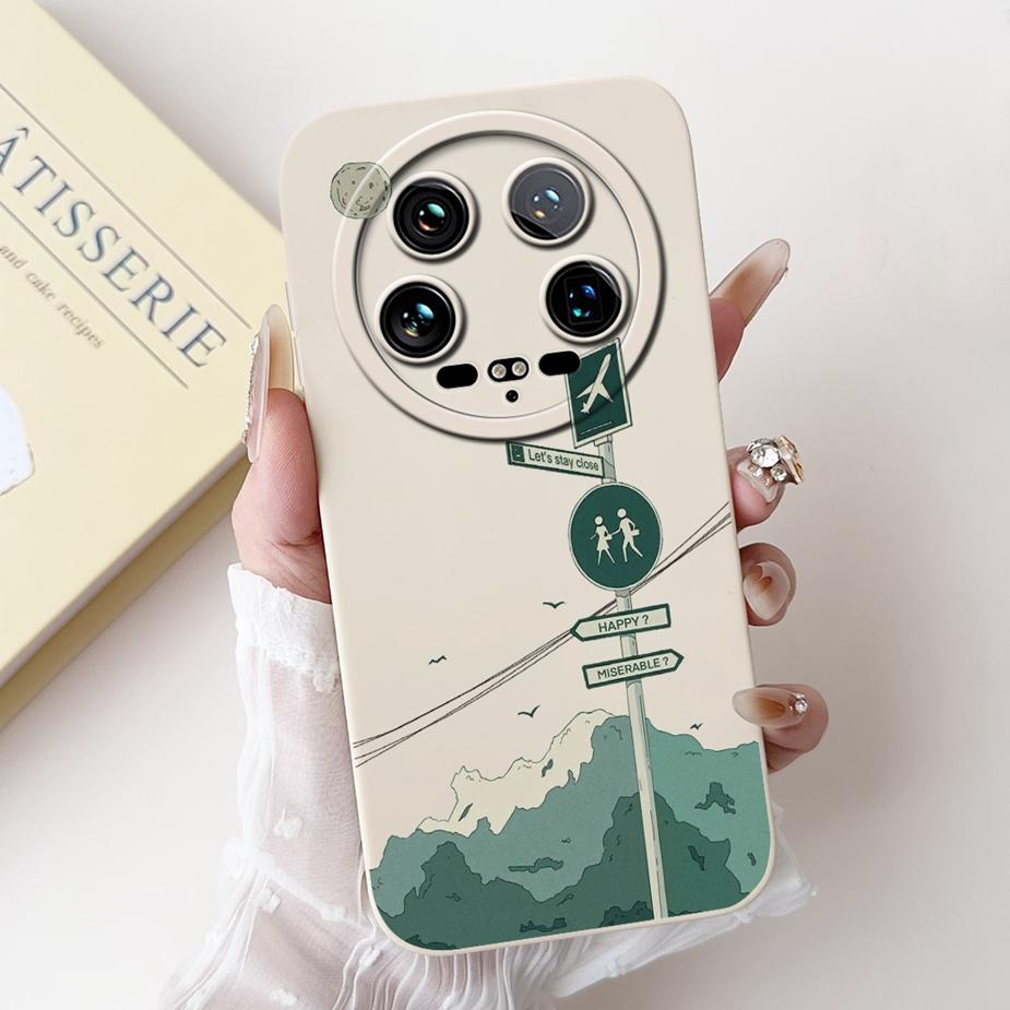 For Xiaomi 14 Ultra Case Cute Dinosaur Cartoon Cover Shockproof Phone Case For Xiaomi Mi 13 Ultra 13Ultra 14Ultra Soft TPU Shell