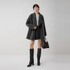 ELLE French Casual Loose Versatile Comfortable Double-Sided Wool Long Sleeve Coat Women coats L8WNR002