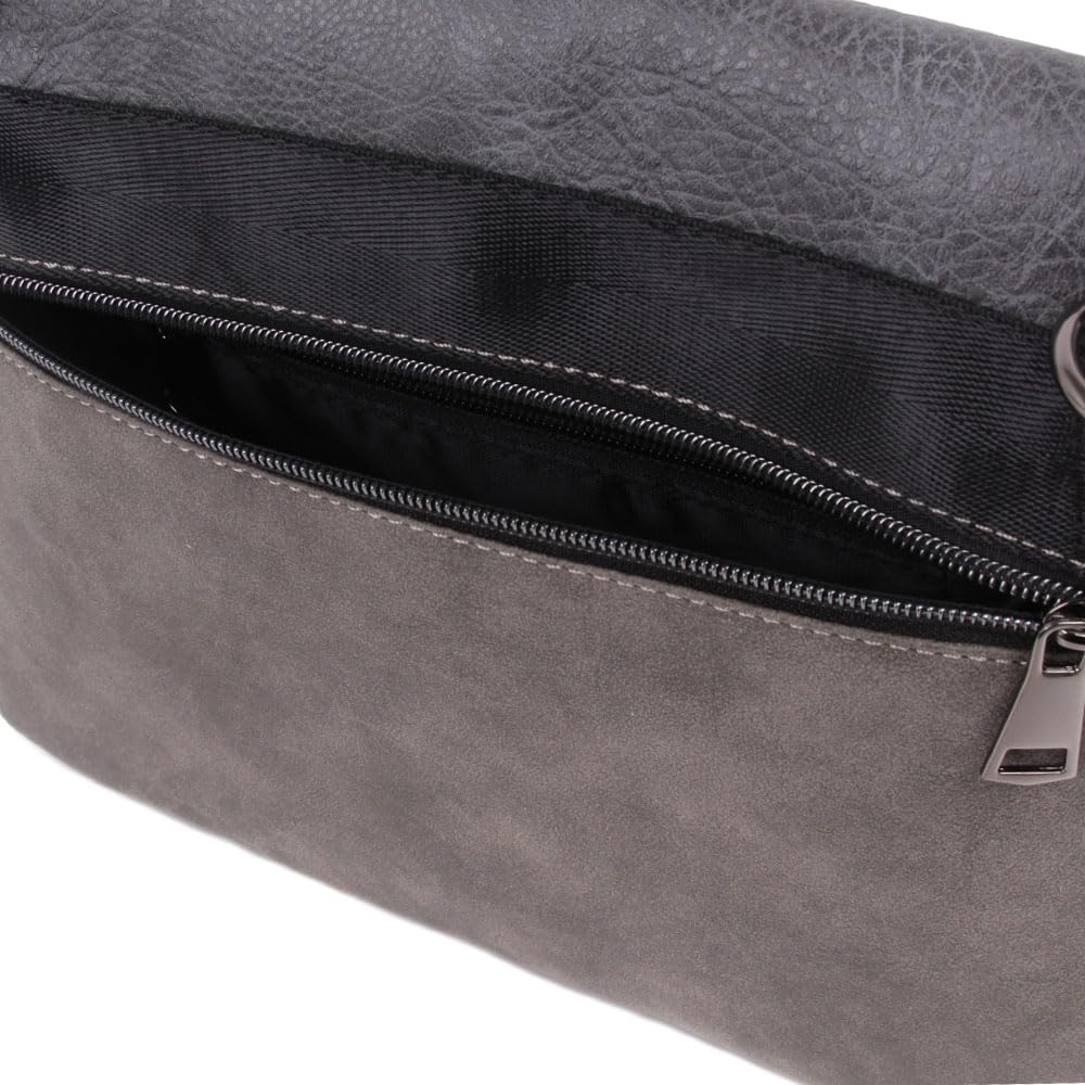 2-Wege-Schultertasche FMH73 Grau [Mistforza]