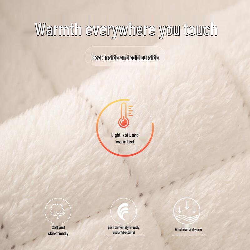 Verdickte Damenjacke aus Kunstlammfell