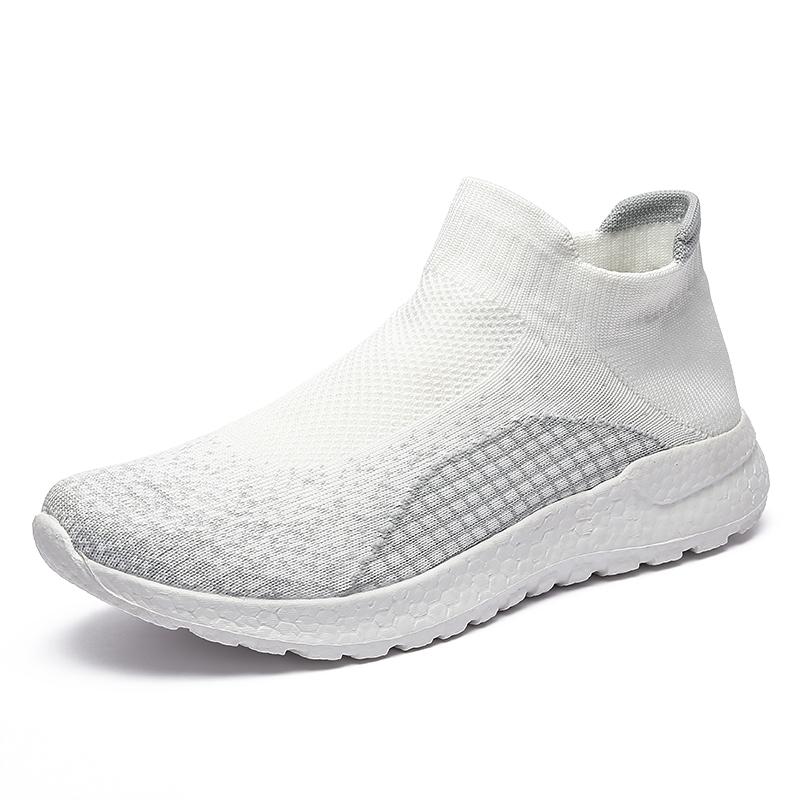 

Новые мужские и женские весенне-осенние нескользящие дышащие повседневные спортивные туфли, легкие лоферы для ходьбы, туфли на плоской подошве 46