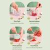 250ML Electric Garlic Crusher USB Charging Portable Mini Food Chopper Vegetable Chopper Small Food Processor