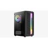 Aerocool Midi-Tower ATX Aerocool Prime RGB mit Sichtfenster (schwarz)
