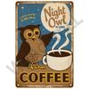 Metal Signs Vintage Cafe Signs Wall Decor Funny Posters Retro Plaques Painting Coffee Bar Sign Tin Signs Home Wall Decor Art