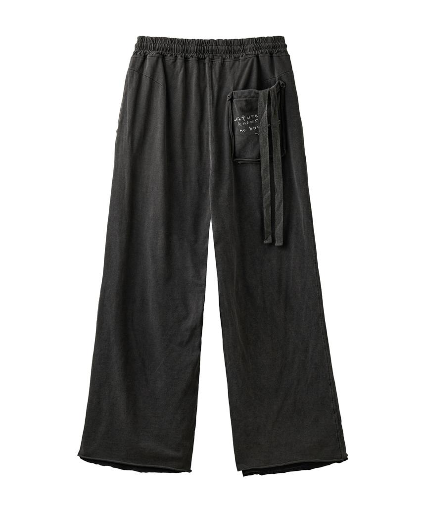 AREUBAN Nature No Boundary Double Layer Pants_Eternal Black