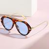 Fashion sunglasses women's high-end UV-proof toad glasses European and American new large-frame personalized sunglasses street shooting