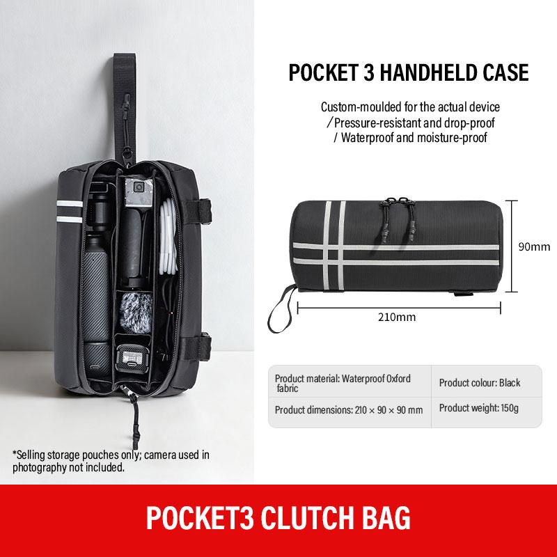 SOONPHO Portable Single-player Camera Set Bag For Osmo Pocket Gimbal Camera Pocket2 Pocket 3 Accessories Portable Suitcase