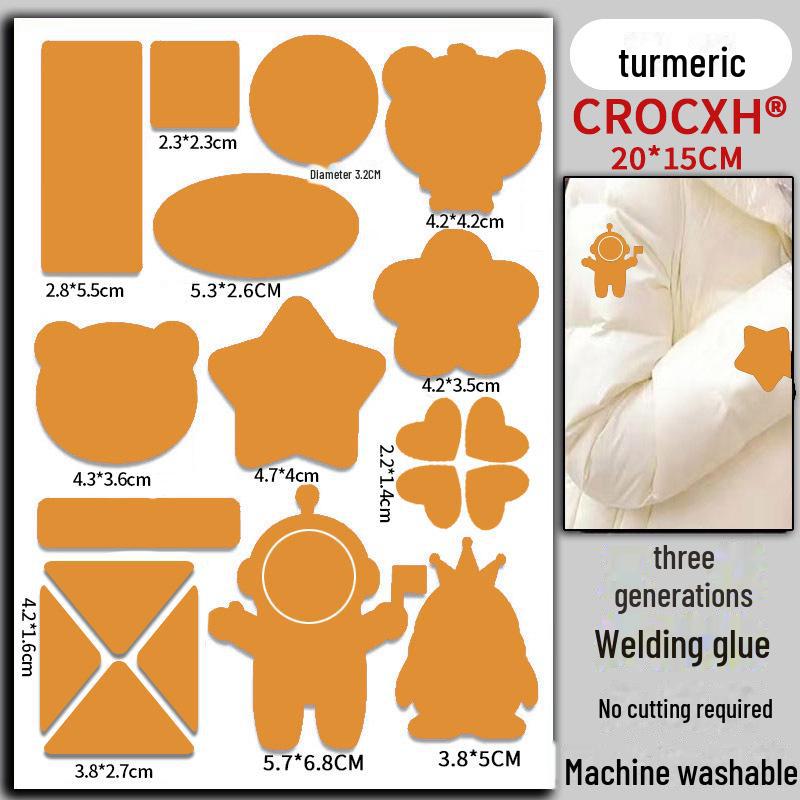Adeziv pentru plasturi de coate și genunchi de a treia generație - Lipici de sudură la preț redus pentru jachete și pantaloni