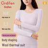 Audifax Women's Thermal Wool Blend Base Layer Set