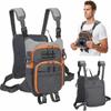 Adjustable Straps Fly Fishing Chest Pack Oxford Cloth Fishing Pack for Angling