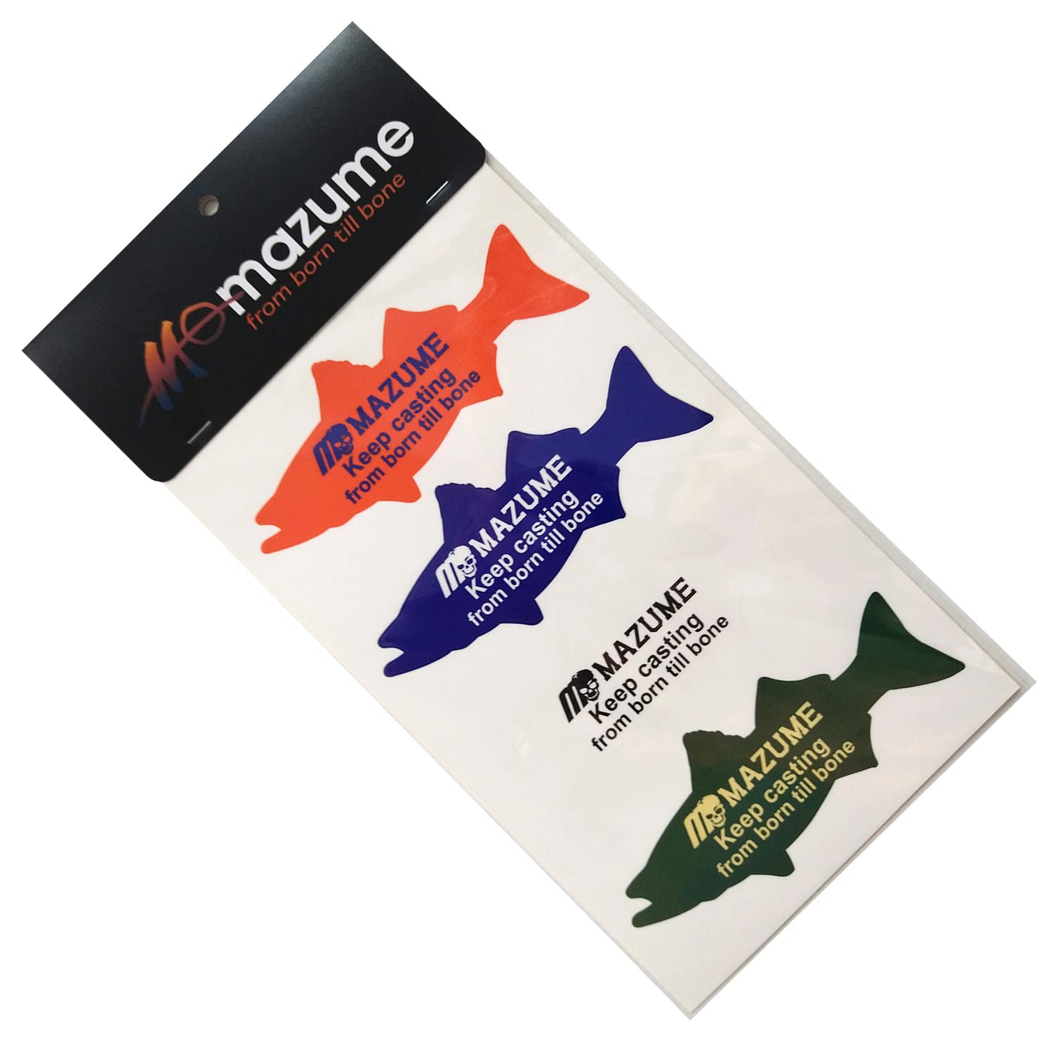 

Наклейки Mazume Sea Bass III MZAS-663-01, 12 см в ширину, набор из 4 штук