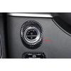 For Benz GLC X254 -2024 ABS Carbon Fiber Headlight Switch Control Frame Trim