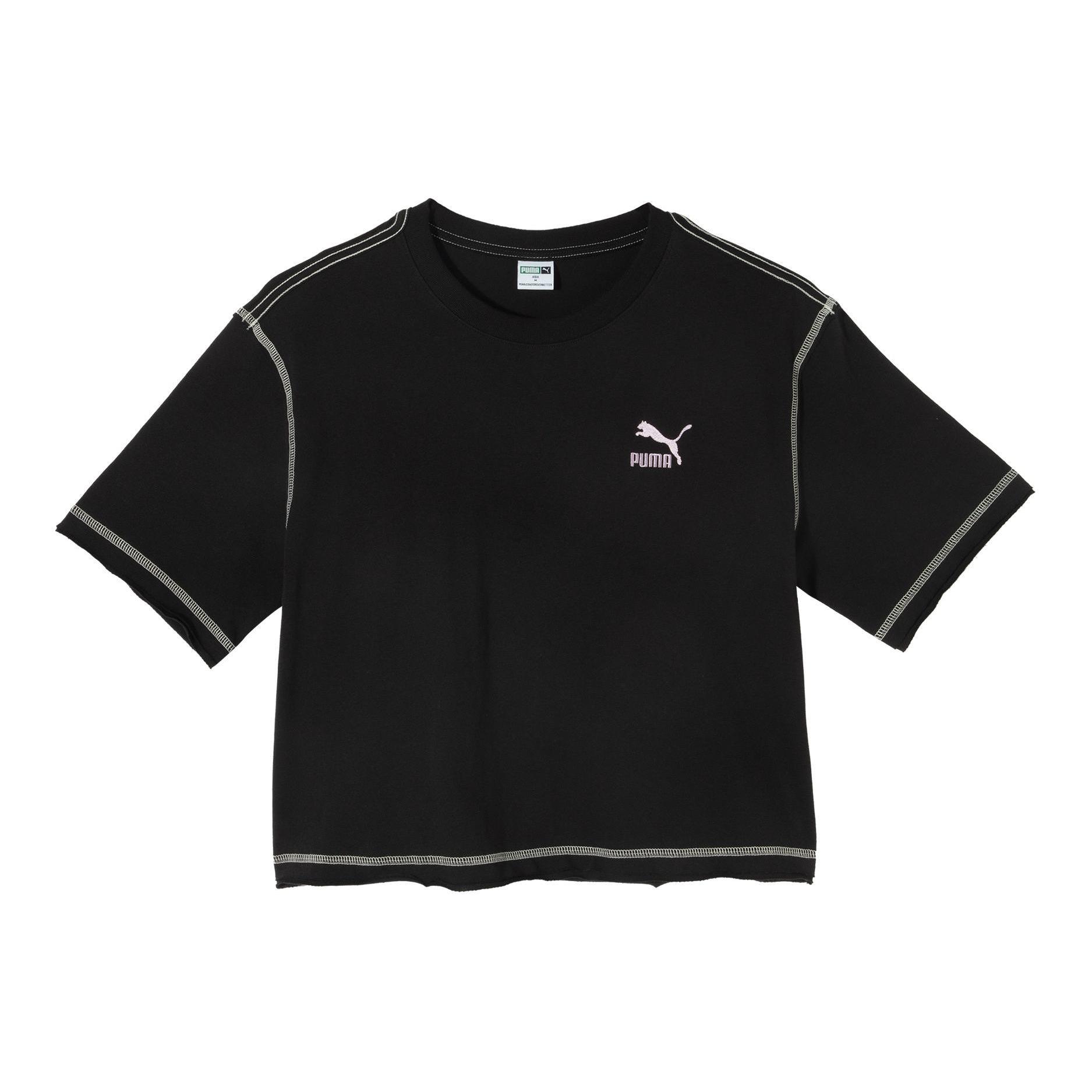 

New PUMA SWXP T Shirts Women s Black 626862-01 S