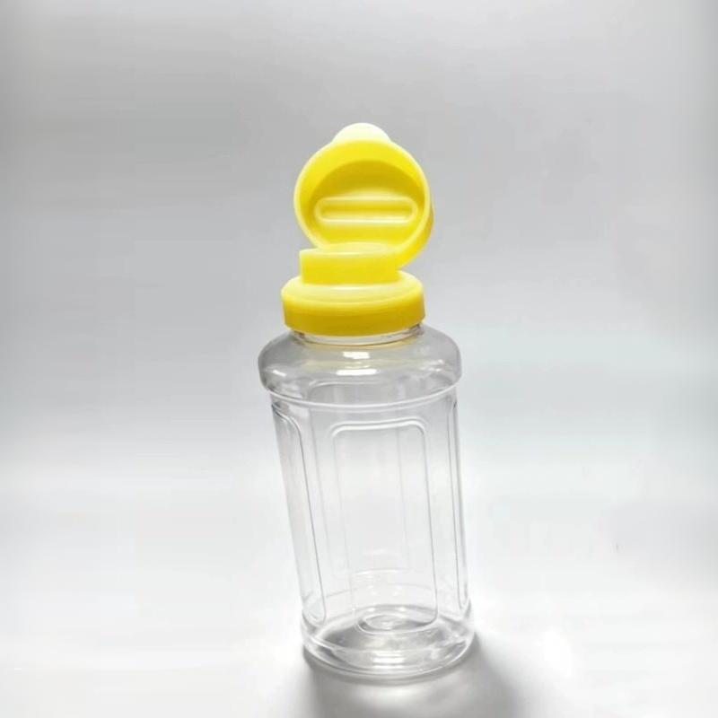 1/2Pcs 290Ml Plastic Condiment Squeeze Bottles Hole Dispensers For Oil Bbq Sauces Paint